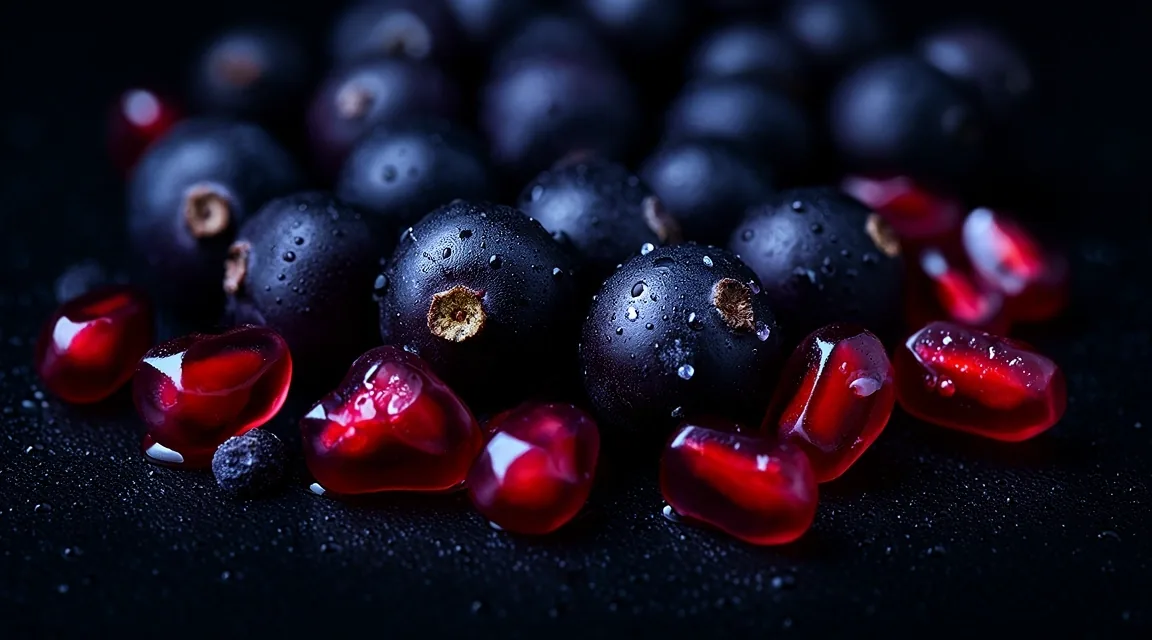 Semillas y frutos antioxidantes